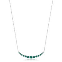 Halskette Brosway Dame FANCY - LIFE GREEN in Silber FLG130
